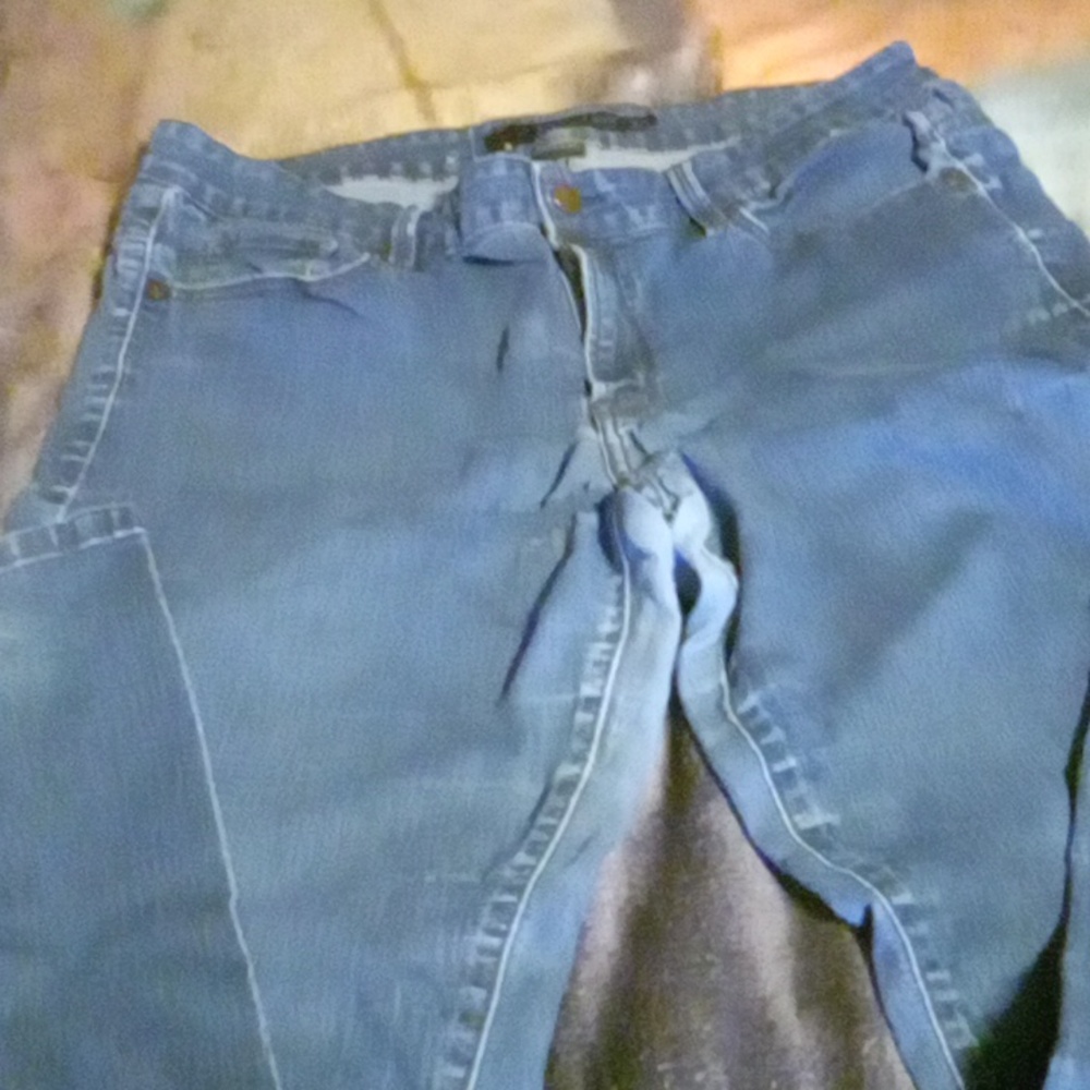 Calvin Klein Jeans Blue Straight Leg Denim